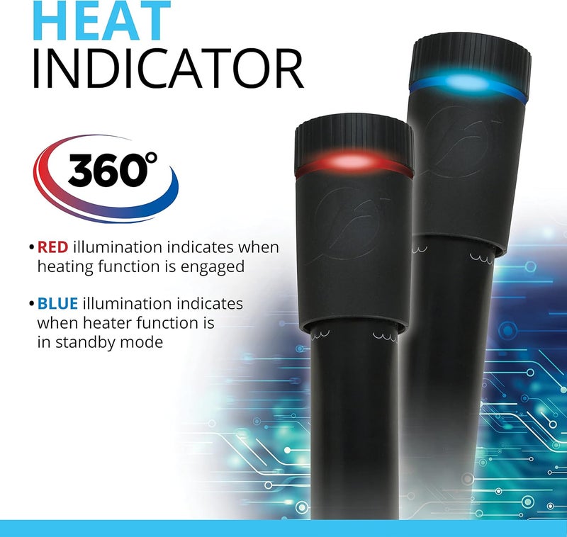 Fluval T50 Fully Electronic Heater for Freshwater Aquariums up to 15 Gal. - Image 2
